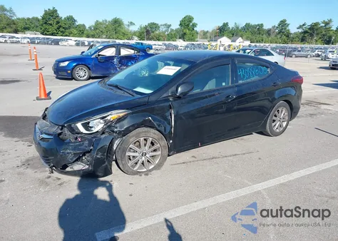 2014 Hyundai Elantra Se из США, поврежденный, VIN 5NPDH4AE0EH540437